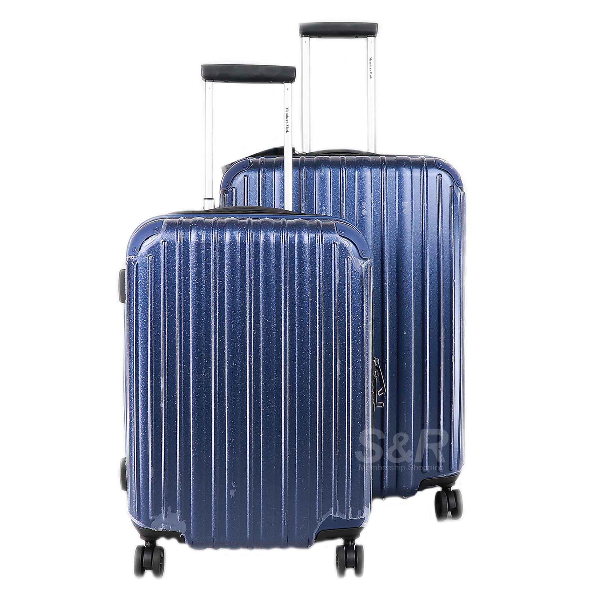 Member's Mark Premium PC Trolley Blue Case Set Member's Mark Premium PC Trolley Blue Case Set